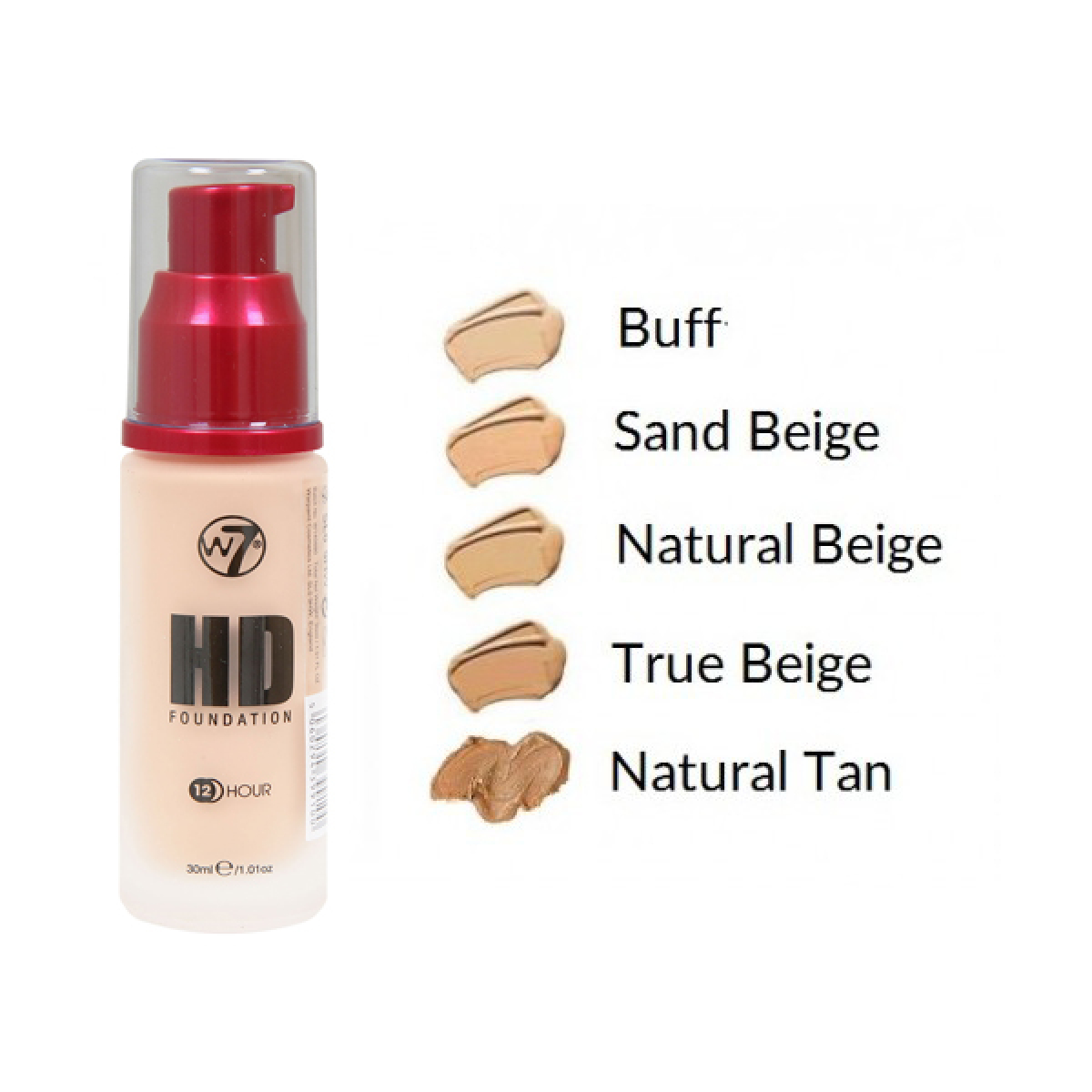 w7 12 Hour HD Foundation