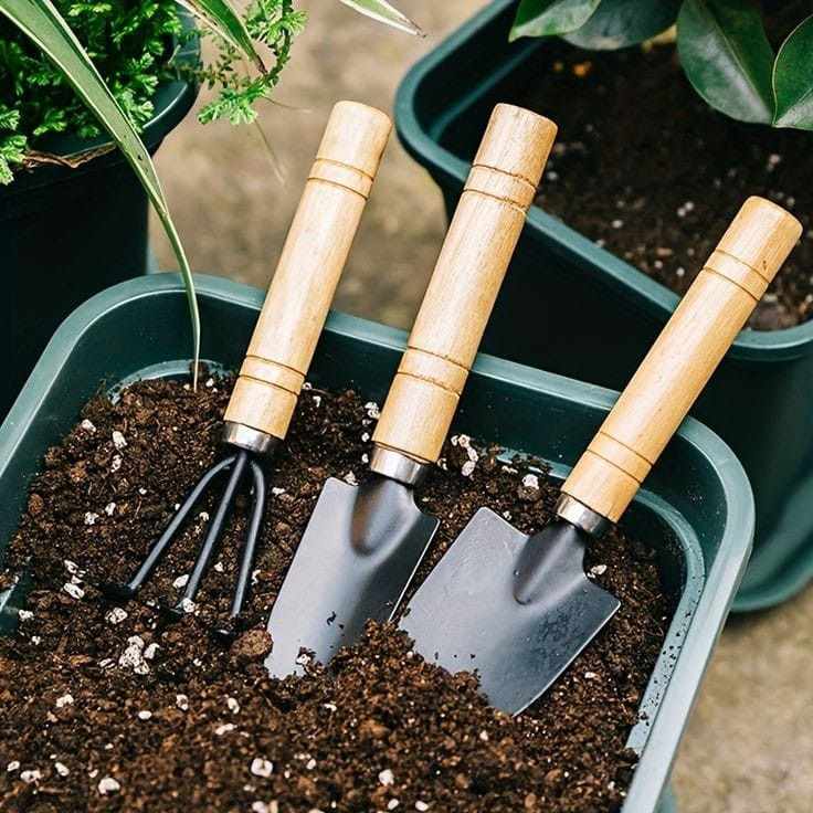 3 Piece Mini Gardening Tools Set