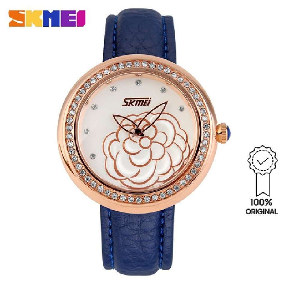 Skmei 9087BG Ladies- Quartz Wrist Watch