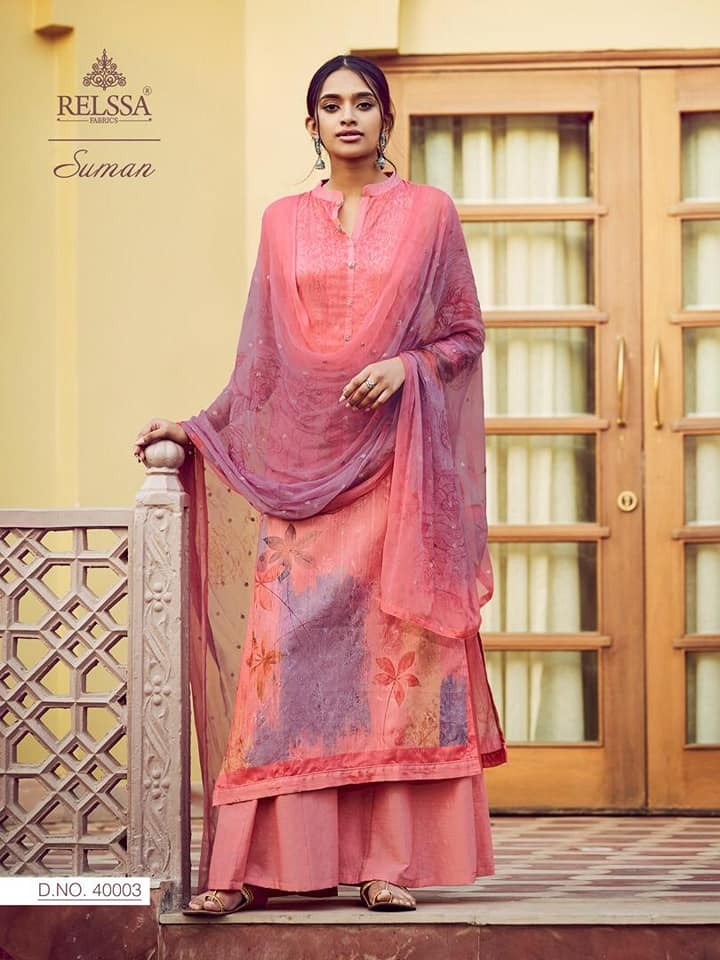 Relssa Saira Georgette Party Wear Unstitch Salwar Kameez For Women Design- 2020