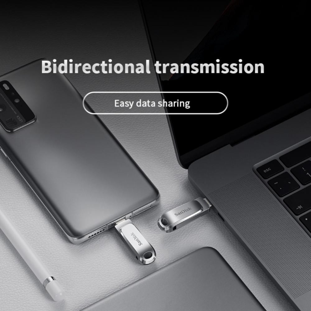 Original Xiaomi MINI U Disk 1TB 2TB USB 3.1 Type-C Interface Mobile Phone Computer Mutual Transmission Portable USB Memory