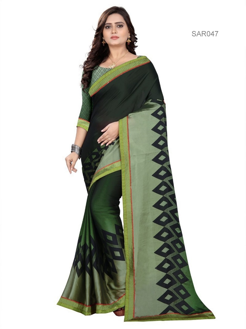 কালার ফুল ইন্ডিয়ান সফট সিল্ক শাড়ি