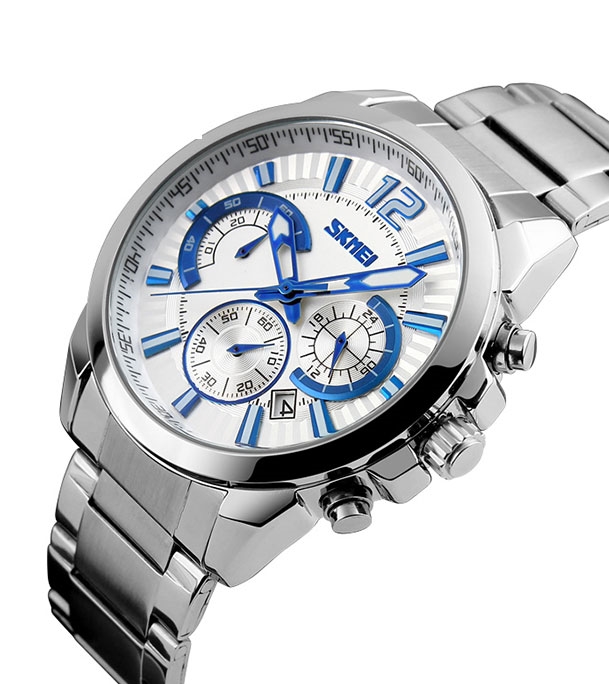 Skmei Analog Wrist Watch For Men 9108SW