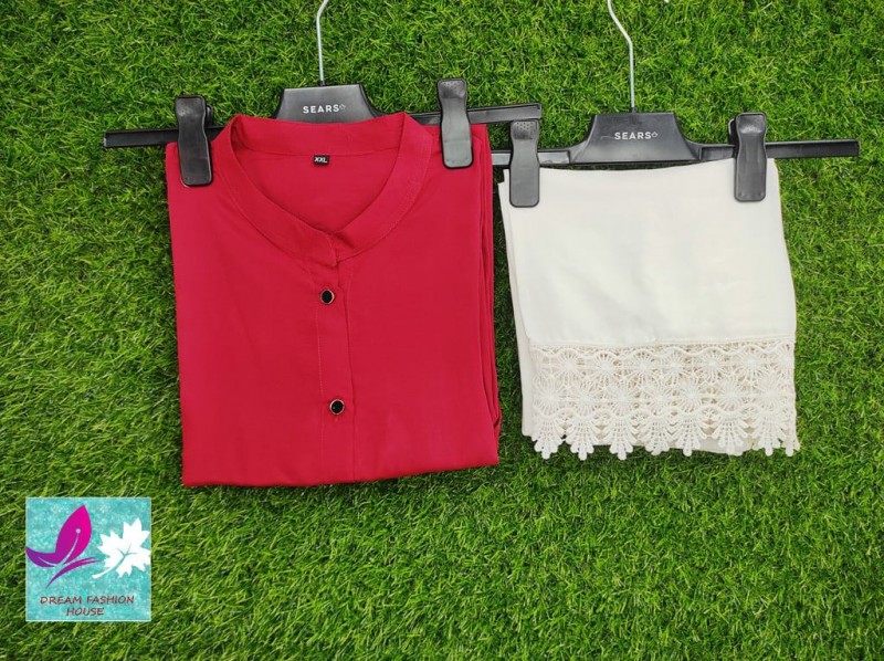 Styles Kurti with Plazu for Women