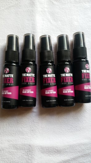W 7 The Matte Fixer Long Lasting Make Up Face Spray - 18ml